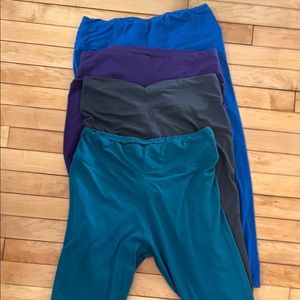 Bundle of 4 super soft leggings